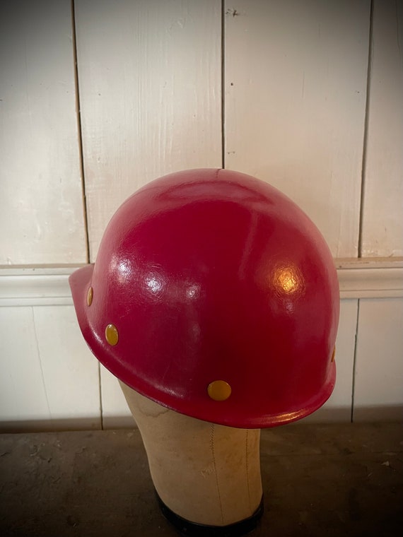 Fiberglass Hard Hat Red ANSI Hard Hat Iron Worker M… Gem