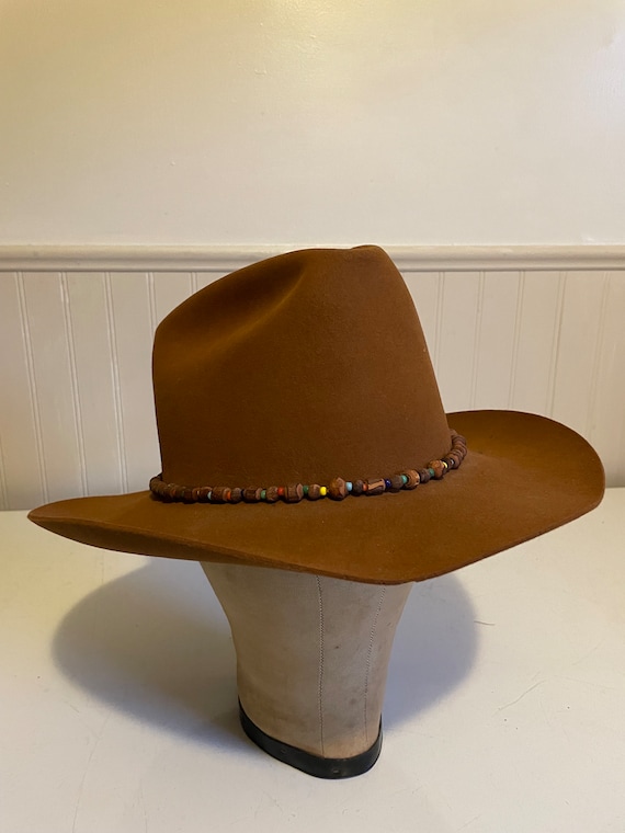 Churchill Swede Hat 6 7/8 Cowboy Ranch Hat - Wood… - image 1