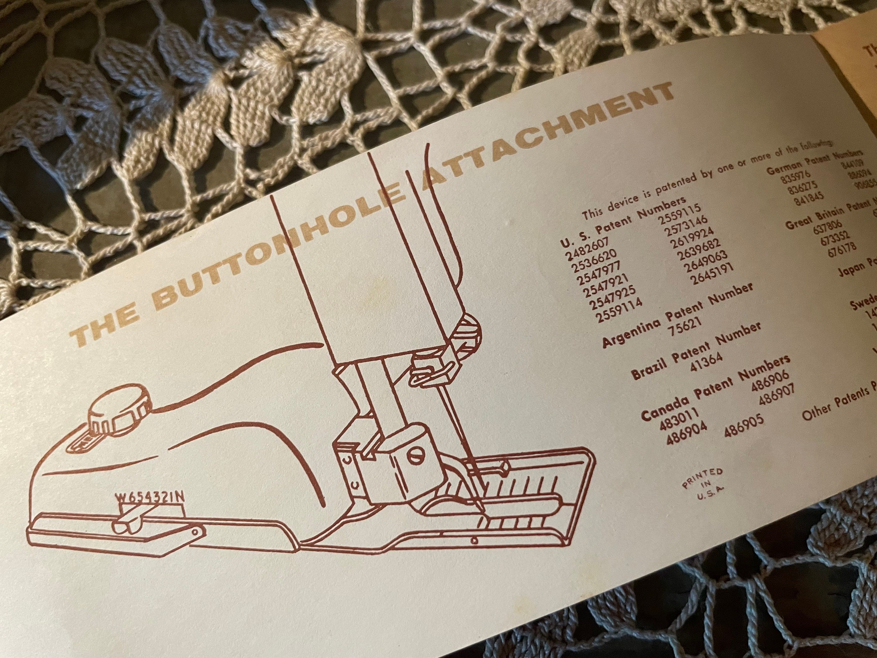 Kenmore Button Hole Maker Sewing Machine Buttonholer Greist Etsy