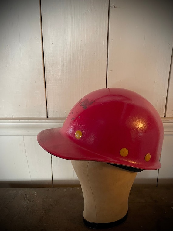 Fiberglass Hard Hat Red ANSI Hard Hat - Iron Worke