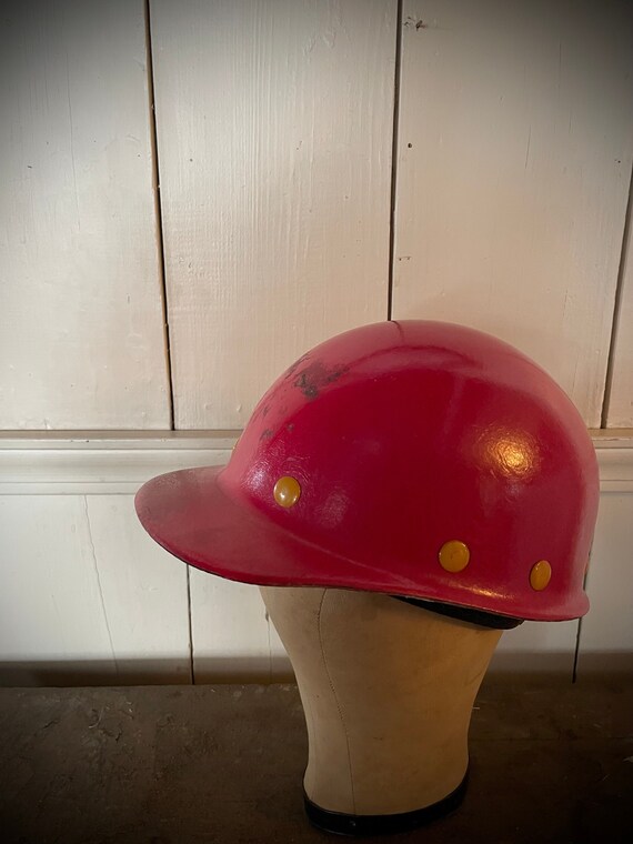 Fiberglass Hard Hat Red ANSI Hard Hat Iron Worker M… Gem