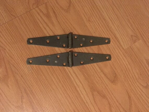 Vintage Steel Hinge Hager Strap Barn Gate Hinge Barn Door Etsy