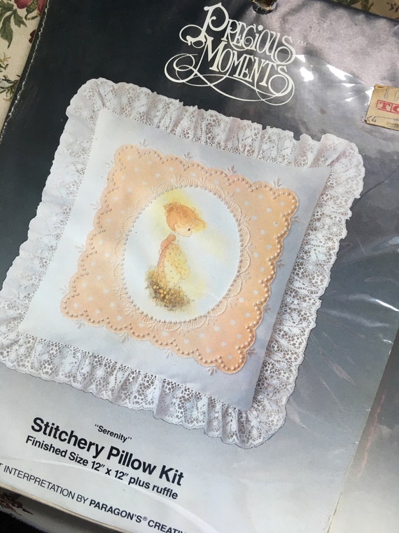 Precious Moments Pillow Kit Paragon Craft Candlewick Pillow Etsy