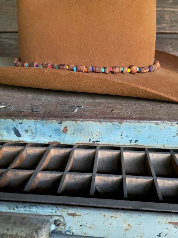 Churchill Swede Hat 6 7/8 Cowboy Ranch Hat - Wood… - image 4
