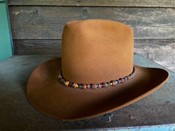 Churchill Swede Hat 6 7/8 Cowboy Ranch Hat - Wood… - image 2