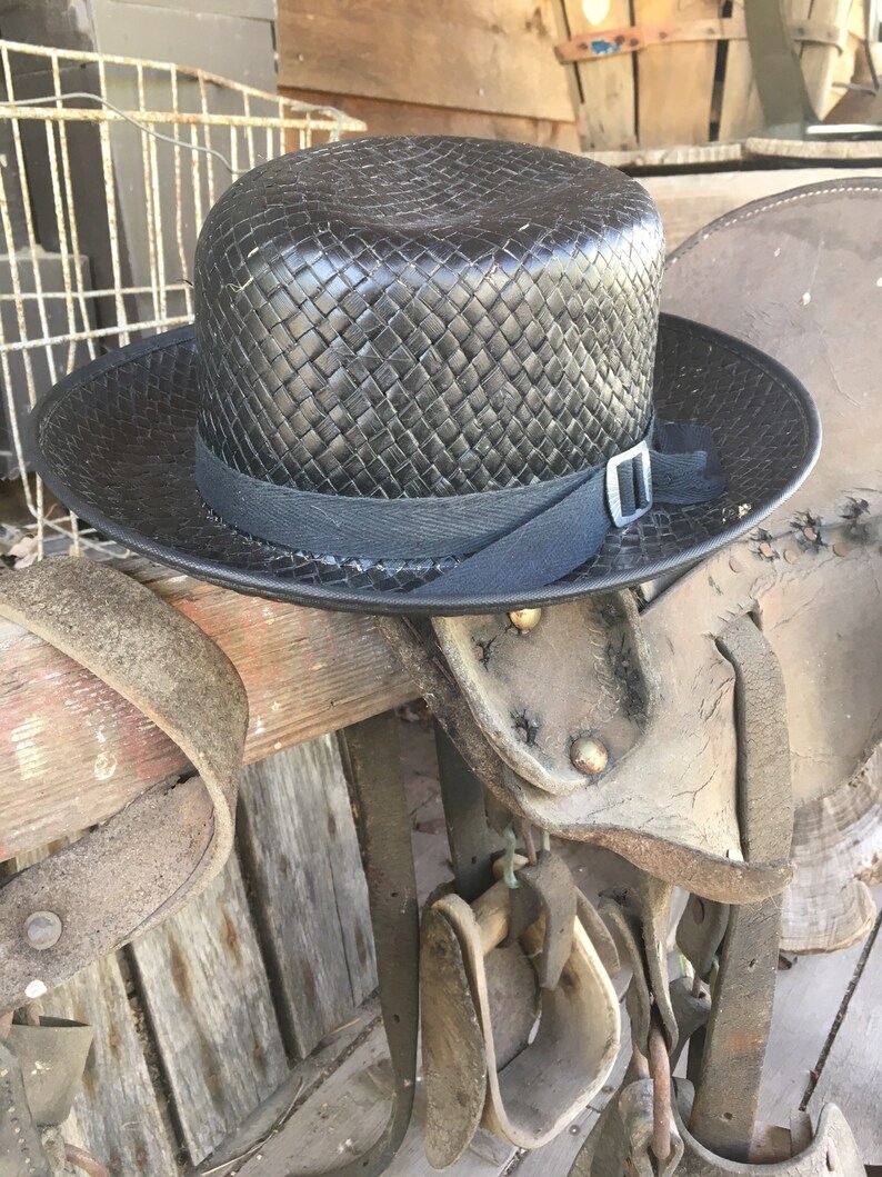 Pennsylvania Dutch Youth Straw Hat 