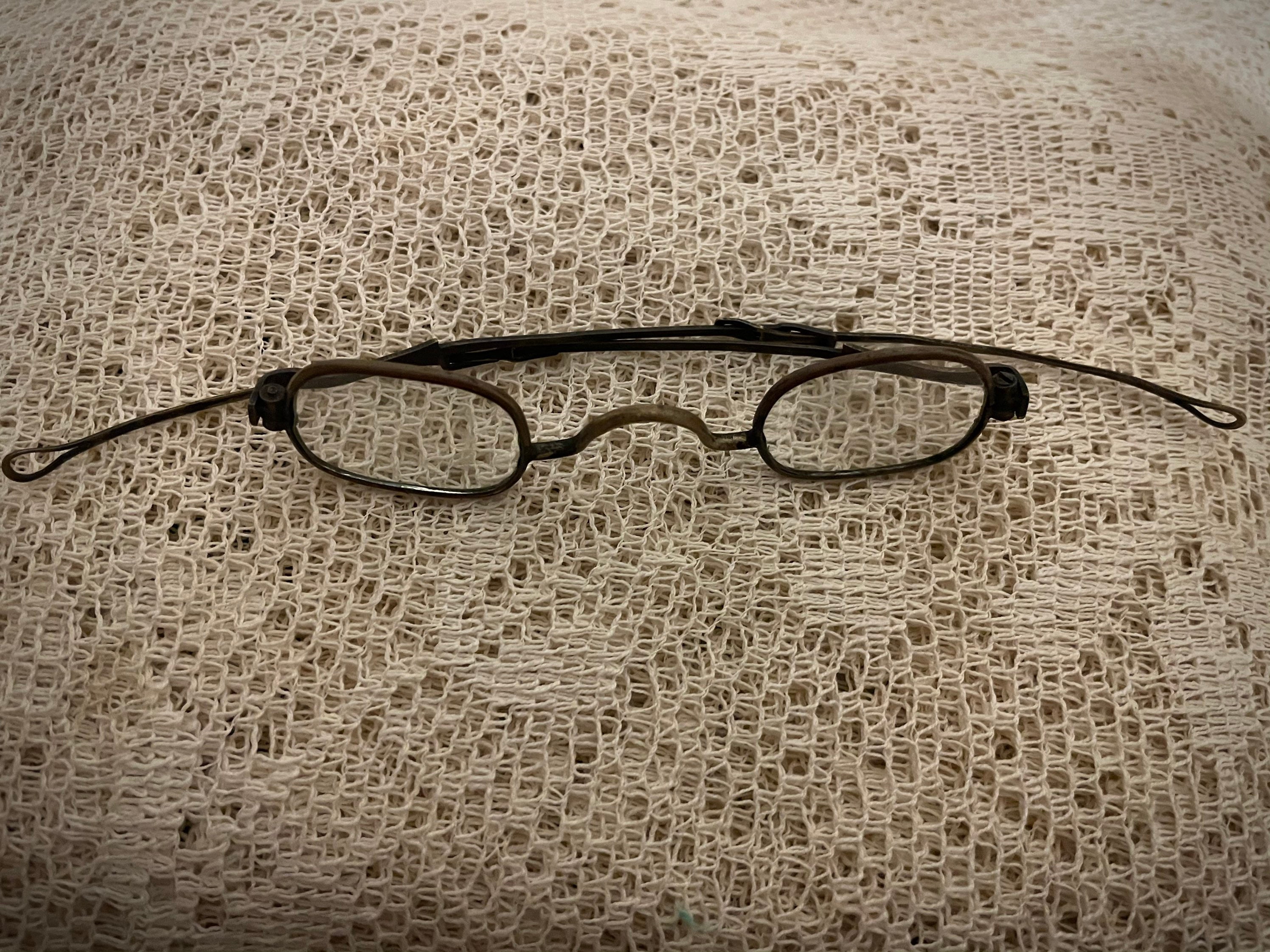 Civil War Eyeglasses Ben Franklin Eyeglasses Antique Etsy