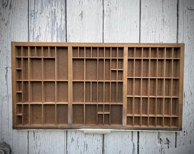 Printers Letter Drawer Typeset Block Hamilton Antique Letter Etsy