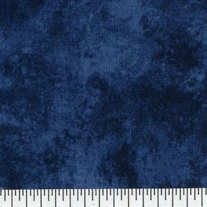 Navy blue fabric by the yard, navy blue blenders fabric, navy blue tonal fabric, blue cotton, navy blue fabric basics, #23734