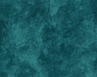 Teal fabric by the yard, teal cotton, teal blender fabric, teal fabric basics, teal blue fabric, #23719