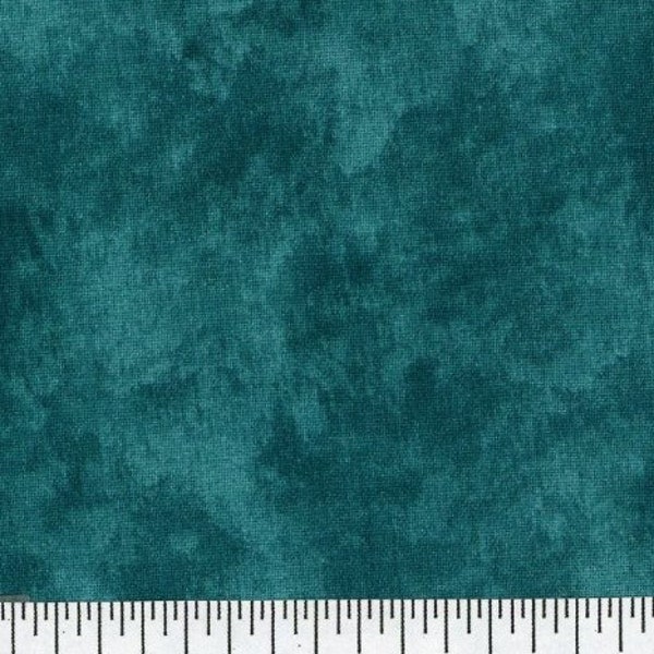 Teal fabric by the yard, teal cotton, teal blender fabric, teal fabric basics, teal blue fabric, #23719