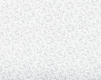 White on white fabric by the yard, white fabric by the yard, white blender fabric, white fabric basics, white floral fabric, #23823