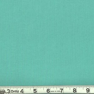 Caribbean green cotton fabric, solid green cotton fabric, solid green fabric, solid cotton fabric, #20322