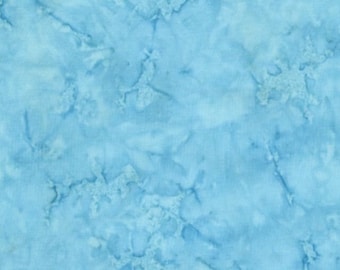 Blue batik fabric by Tonga for Timeless Treasures, island Tonga batik, blue fabric, blue batik basics, batik fabric basics, #22322