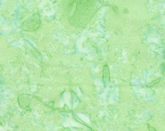 Green batik fabric by Tonga for Timeless Treasures, Venice Tonga batik, green fabric, green batik basics, batik fabric basics, #22338