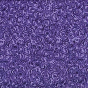 Purple fabric by the yard, purple swirl fabric by the yard, purple fabric basics, purple cotton, purple blender fabric, #21078
