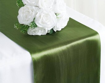 green table runner etsy