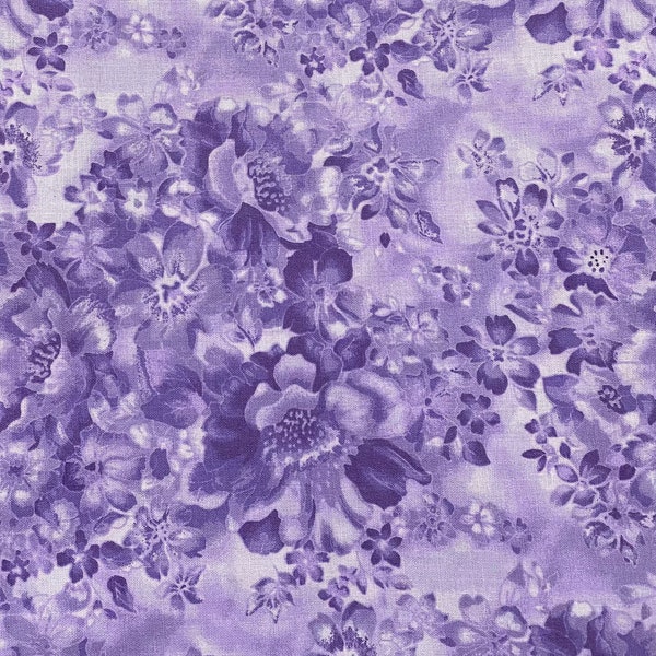 Purple fabric by the yard, lilac fabric, light purple fabric, purple fabric basics, purple cotton, purple blender fabric, #22294