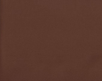 Brown cotton fabric by the yard, #20157