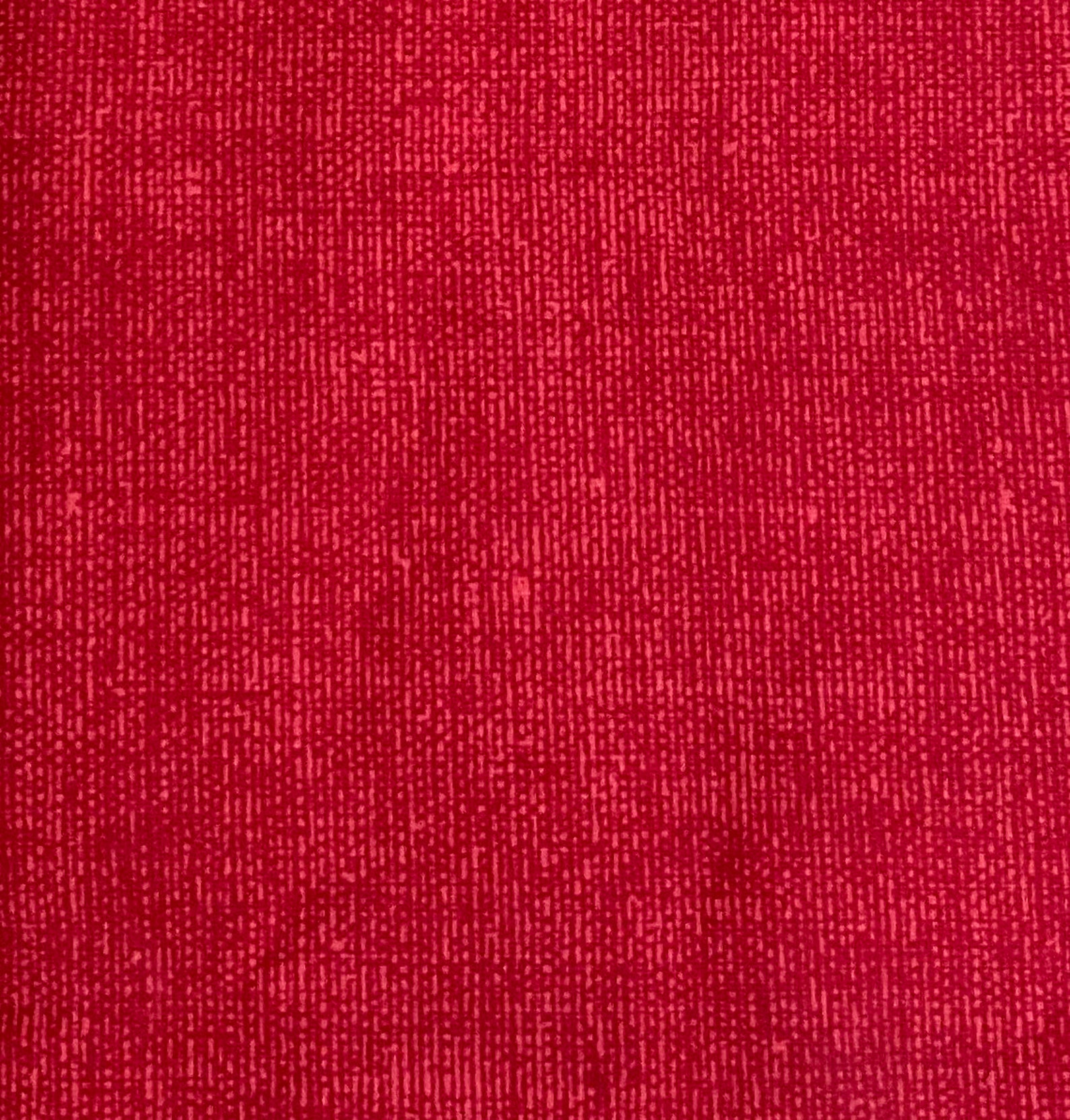 Red Burlap Look Fabric by the Yard Rustic Red Fabric Red Etsy