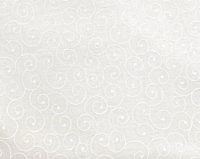 White Fabric by the Yard, White on White Fabric by the Yard, White