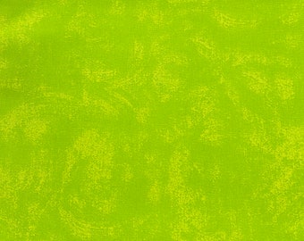 Lime green cotton fabric by the yard, #20306