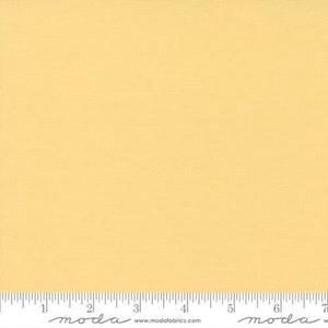 Moda Bella Solids in Soft Yellow 9900 148, solid yellow fabric, yellow cotton, yellow Bella Solids, yellow fabric basic #23485