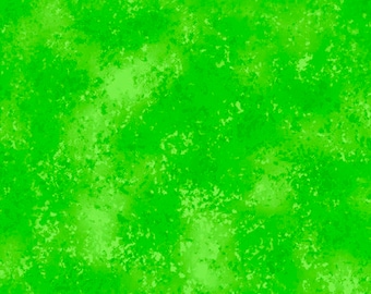 Bright green fabric by the yard from Quilting Treasures Rapture 27935-GH, green fabric blender, green fabric basics, green cotton, #23308