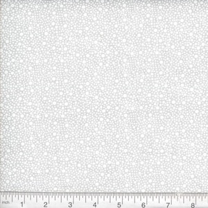 White on white fabric by the yard, white on white dots fabric, white polka dot fabric, white cotton, #24167