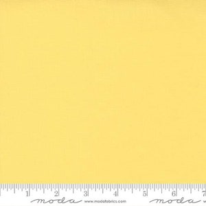 Moda Bella Solids in 30&#39;s Yellow 9900 23, solid yellow fabric, yellow cotton, yellow Bella Solids, yellow fabric basic, #23504
