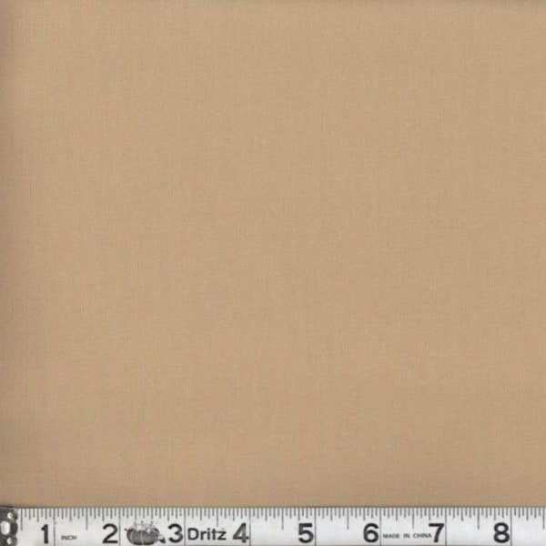 Light brown cotton fabric, solid brown fabric, solid fabric, solid cotton fabric, camel tan fabric, solid tan fabric, #20153