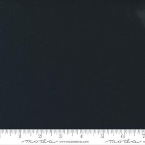 Moda Bella Solids in Black 9900 99, solid black fabric, solid fabric, black cotton, black fabric basics, black fabric, #23655