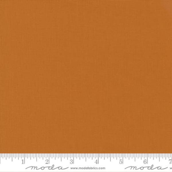 Moda Bella Solids in Amber 9900 292, solid amber fabric, solid fabric, amber cotton, amber fabric basics, tan fabric, orange fabric, #23517