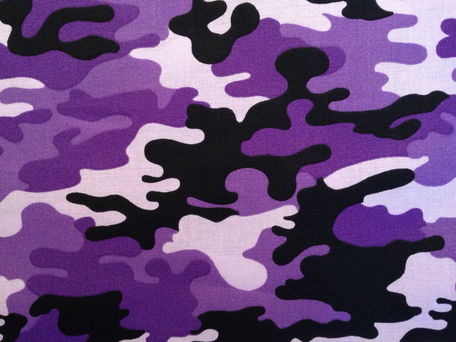 purple and white camo pants