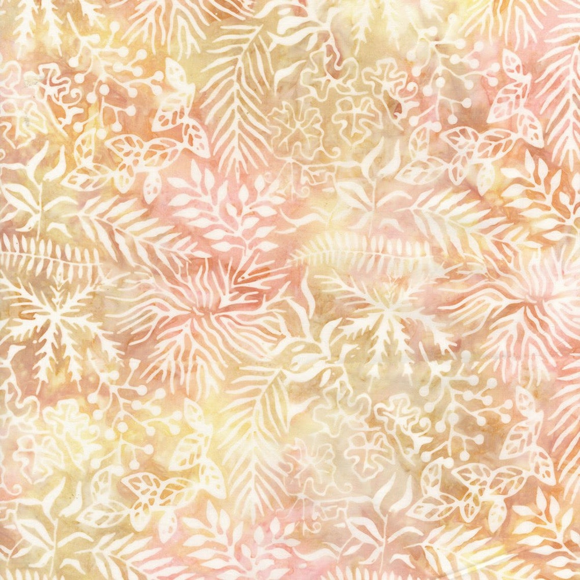 Sunrise Pink Batik Fabric by the Yard by Timeless Treasures Etsy