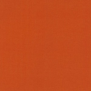 Kona Cotton Terracotta K001-482 Robert Kaufman, Kona solid fabric, solid red cotton fabric, solid fabric, red fabric, terracotta red, #23379