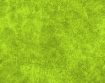 Lime green fabric by the yard, lime fabric, lime grunge paint fabric, lime green cotton fabric, lime fabric basics, #21130