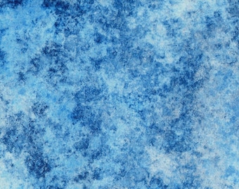 Blue jewel tone fabric by the yard, blue fabric, blue stone fabric, blue cotton, blue fabric basics, earth jewel fabric #23339