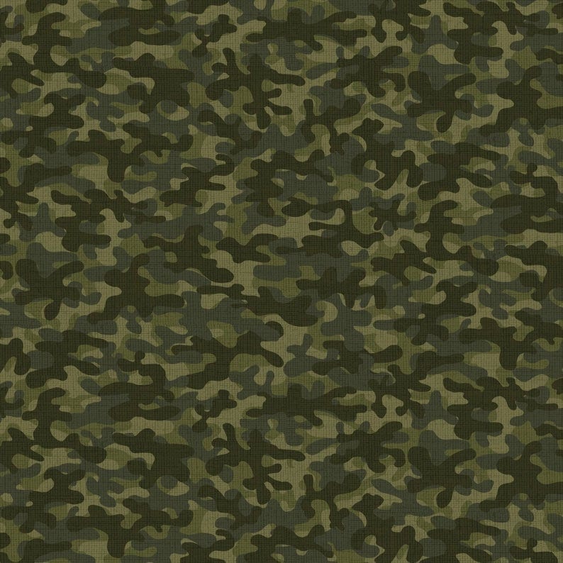 Camo Fabric by the Yard Brown and Green Camouflage Fabric - Etsy Australia