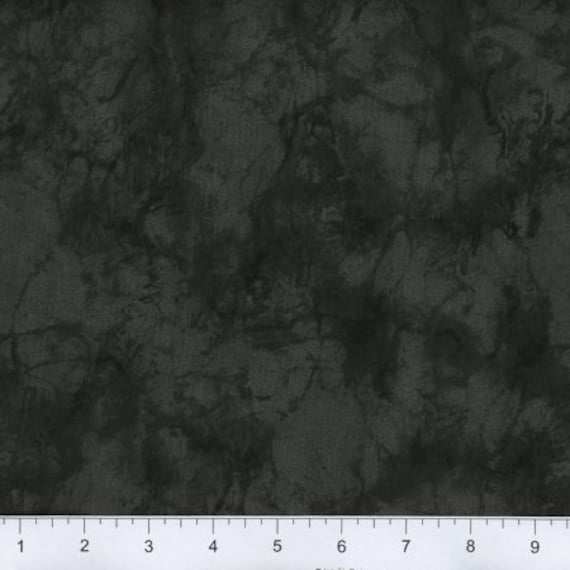 Charcoal gray fabric by the yard, dark gray marble fabric by the yard, gray cotton fabric, gray quilters cotton, #18281