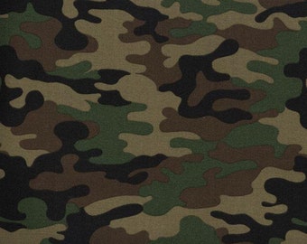 Army Camo Fabric by the Yard, Brown and Green Camouflage Fabric, Army  Camouflage Fabric, Brown Camo, Green Camo, Cotton Camo, 17234 