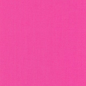 Kona Cotton Bright Pink K001-1049 Robert Kaufman, Kona solid fabric, solid pink cotton fabric, pink fabric, bright pink fabric, #23304