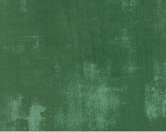 Moda Grunge in Evergreen 30150 266, green fabric by the yard, Moda fabric, green grunge, green fabric basics, evergreen fabric, #25042