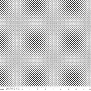 White and black fabric by the yard by Riley Blake Kisses line, tone on tone fabric, tonal fabric, C210 black, gray fabric basics, #22185