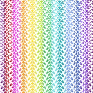 Rainbow fabric by Andover Rainbow Wonderland A-327-L, rainbow fabric by the yard, multi color fabric, quilters cotton, #23036