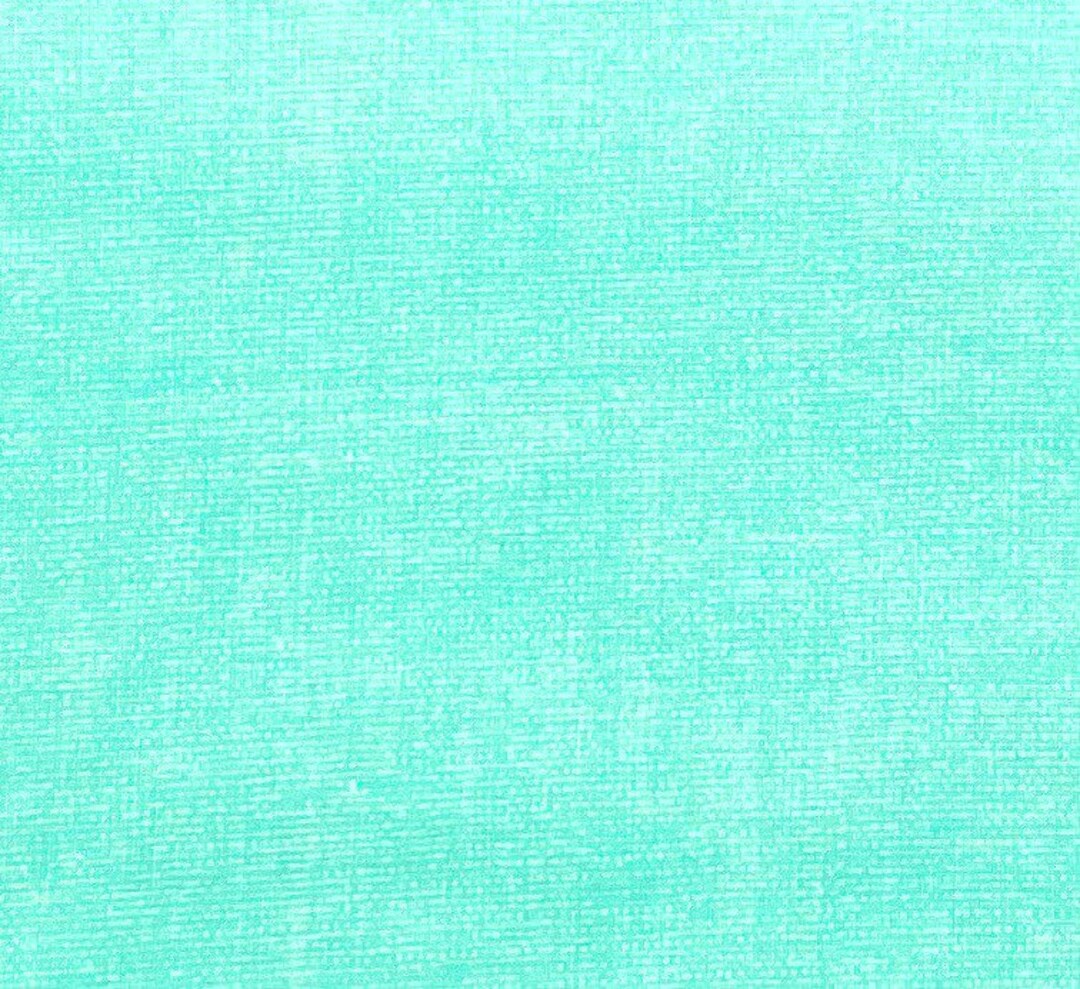 Mint Green Fabric by the Yard, Mint Green Burlap LOOK Cotton Fabric