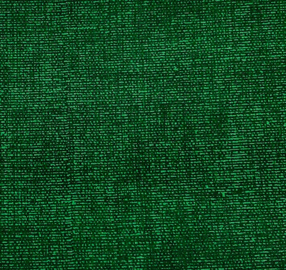Hunter Green Fabric by the Yard Hunter Green Burlap Look Etsy