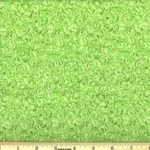 Lime green fabric by the yard, lime green swirl fabric, lime fabric, lime tonal fabric, lime fabric basics, green tonal fabric, #20508
