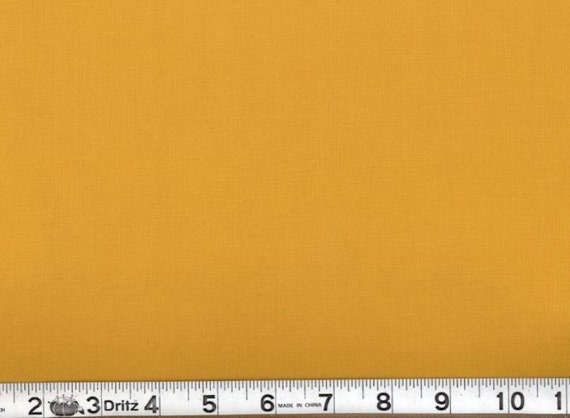 Tela dorada cortada a medida, tela dorada sólida, tela amarilla, tela de  algodón amarillo sólido, tela sólida, Dream Cotton, #20320