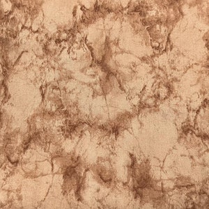 3 Yards brown quilt back fabric 108 inches wide, brown swirl fabric, brown cotton fabric, brown blender fabric, extra wide fabric, #23619